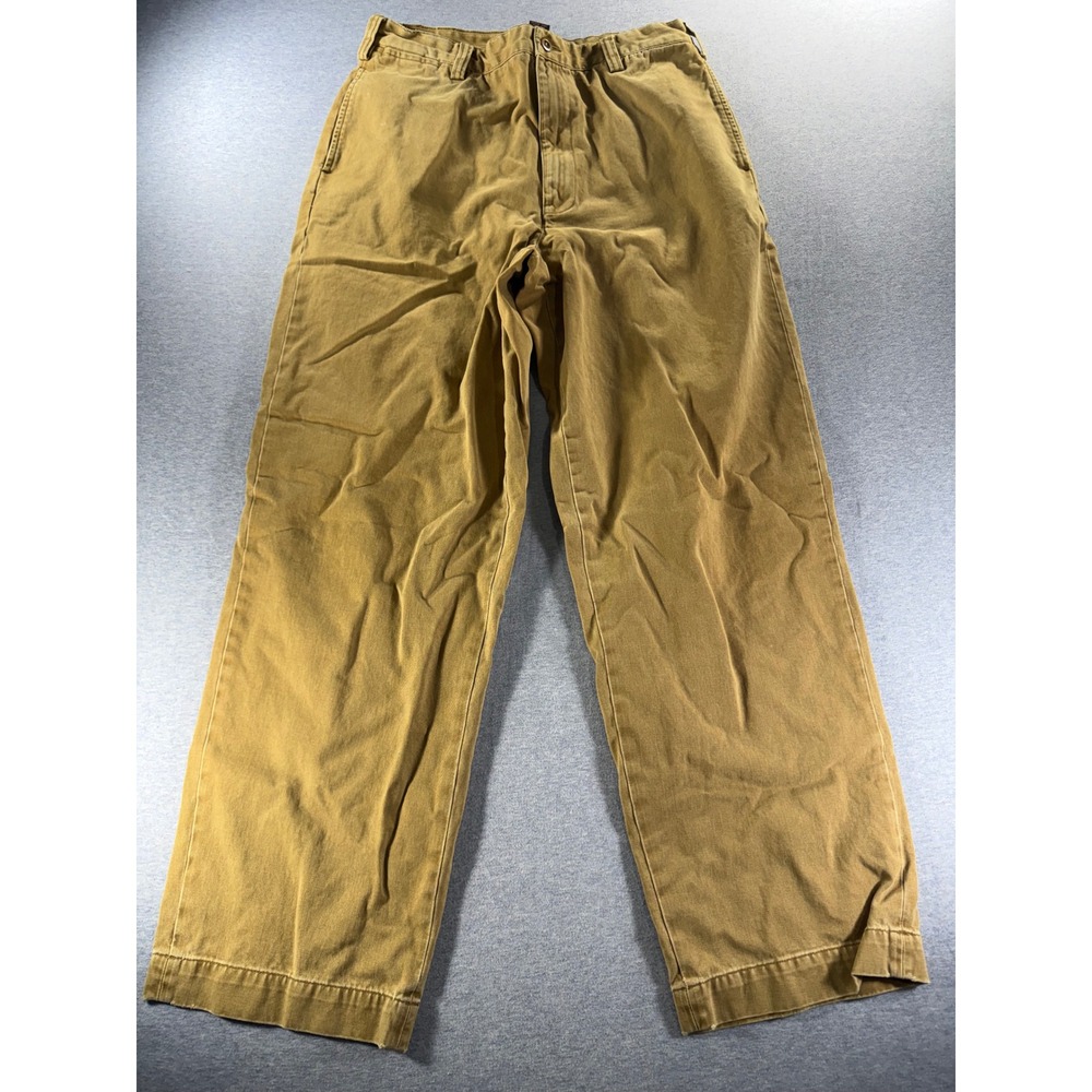 Vintage Abercrombie & Fitch Reliable Outdoor Goods Baggy Khaki Pants 32L Y2K Tan